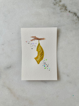 Cocoon 101 - Original Painting - 5x7