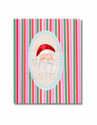 Santa Print - Digital Download - 8x10