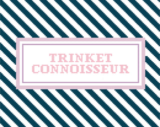 LGD- Needlepoint Digital Download - Trinket Connoisseur