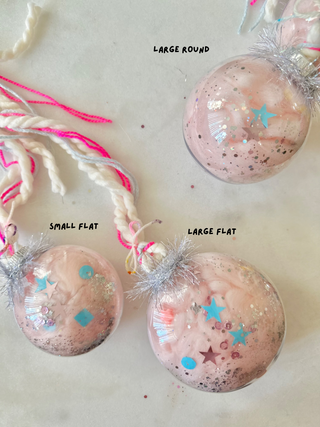 Cotton Candy Ornaments
