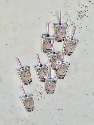 Glitter Coffee - Confetti Charm