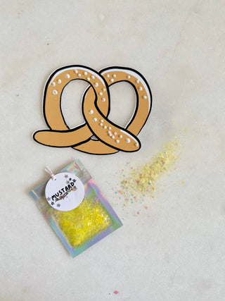 Pretzel & Mustard - Confetti Charm + Glitter
