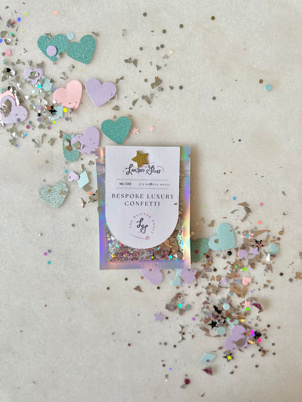 033 Confetti Blend Lauren Glass Designs
