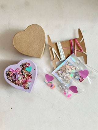 DIY Confetti Love Box