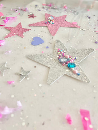 Jeweled Star - Confetti Charms