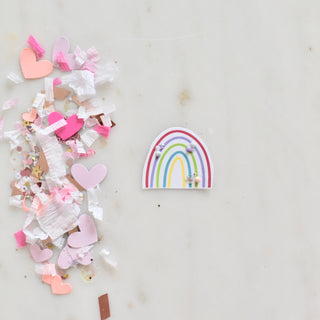 Rainbow - Confetti Charm