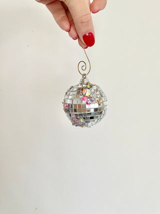 Confetti Disco Ball Ornament