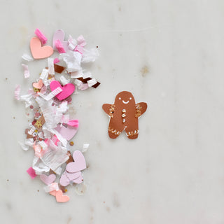 Gingerbread  - Confetti Charm