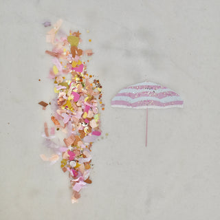Beach Umbrella  - Confetti Charm