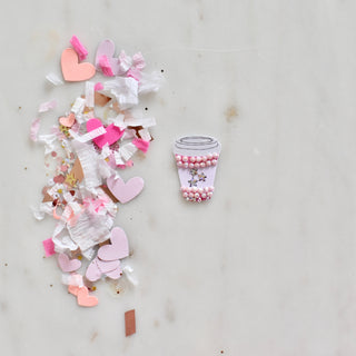 Glam To Go Cup - Confetti Charm