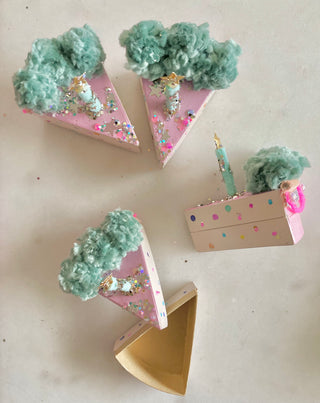 Confetti Cake Slice “box”