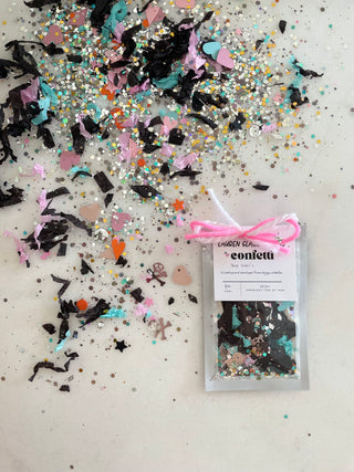 Snowflake - Confetti Charm – Lauren Glass Designs