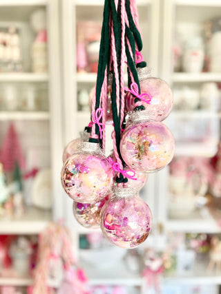 Large Iridescent Confetti Ornament Hanger