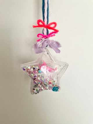 Confetti Star Ornament - Hanger