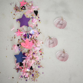 Pink Boo Pimpkin - Confetti Charm