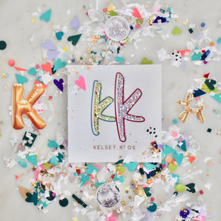 Kelsey Klos X Lauren Glass Designs Confetti